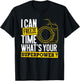 I Can Freeze Time Superpower - Photographer Camera Small T-Shirt - T-Shirt | Black