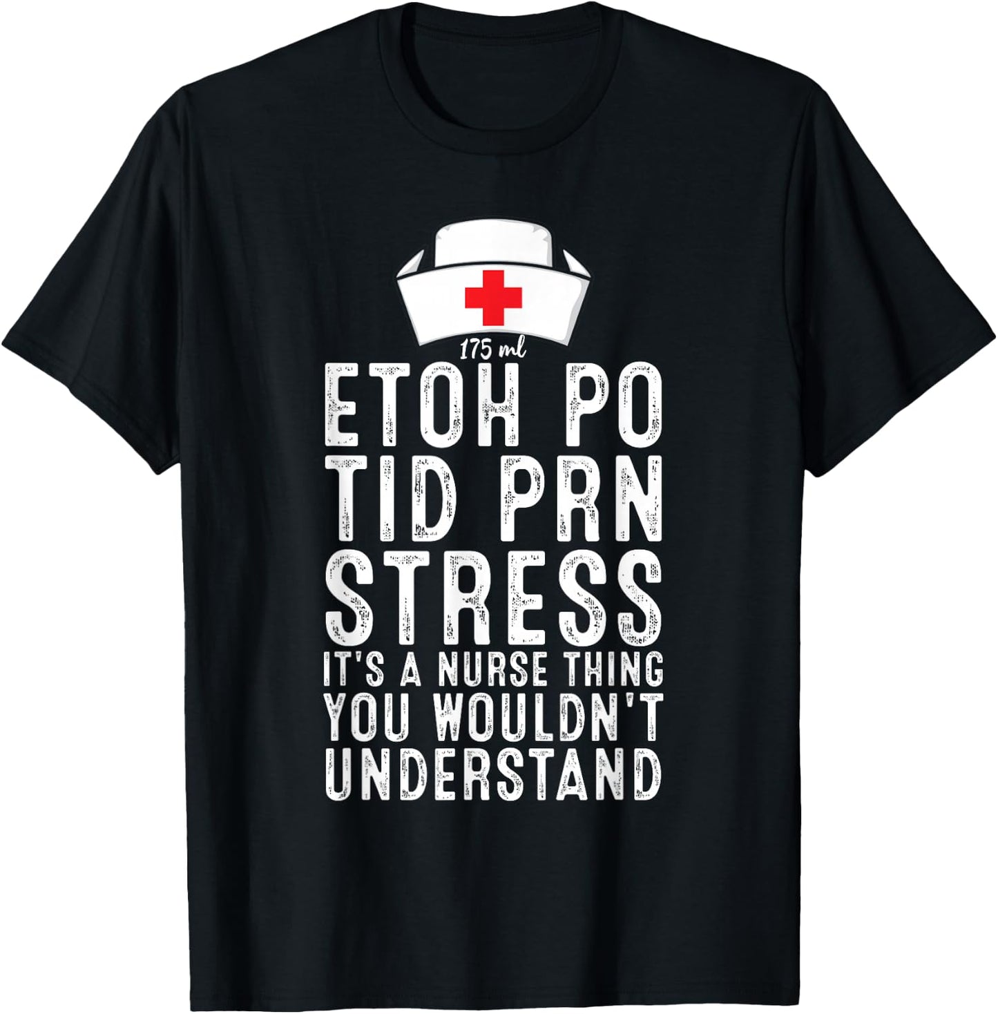 It's A Nurse Thing, Registered Nurse Life Funny Nurse T-Shirt - T-Shirt | Black
