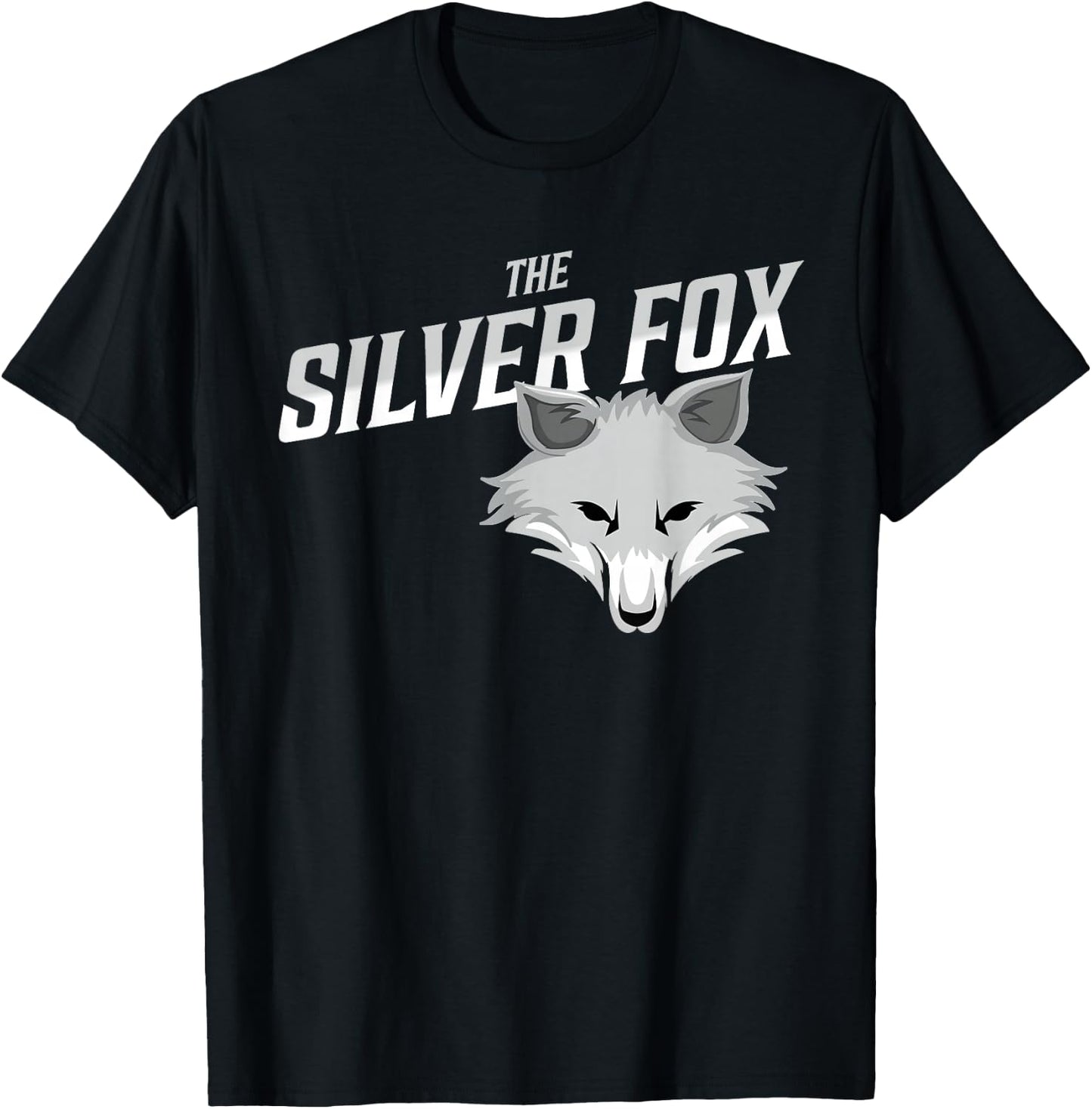 The Silver Fox Holiday T-Shirt - T-Shirt | Black