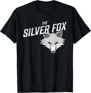 The Silver Fox Holiday T-Shirt - T-Shirt | Black