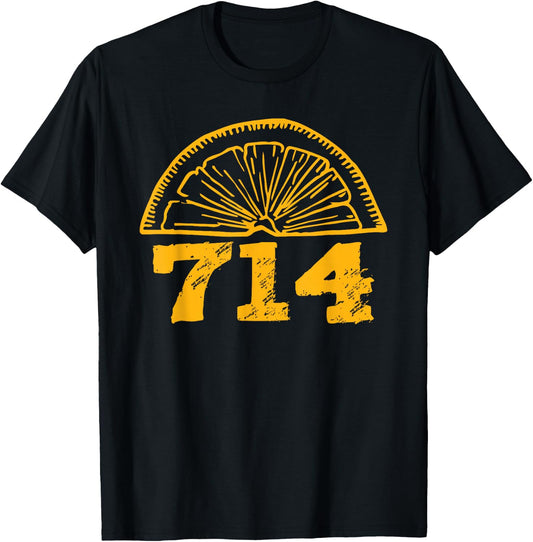 Lemmon 714 70s 80s Funny Retro T-Shirt - T-Shirt | Black