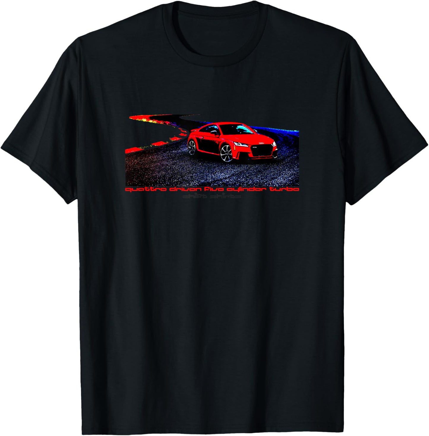 Quattro Cinque - TTRS Inspired T-Shirt - T-Shirt | Black