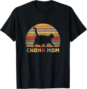 Funny Chonk Scale Cat Meme Memes T-Shirt - T-Shirt | Black