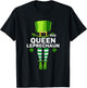 Queen Leprechaun Costume Gift - Matching Family T-Shirt - T-Shirt | Black