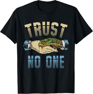Trust no One - Snake Bite T-Shirt - T-Shirt | Black