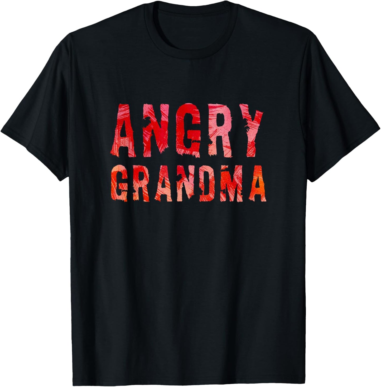 Angry Grandma T-Shirt - T-Shirt | Black