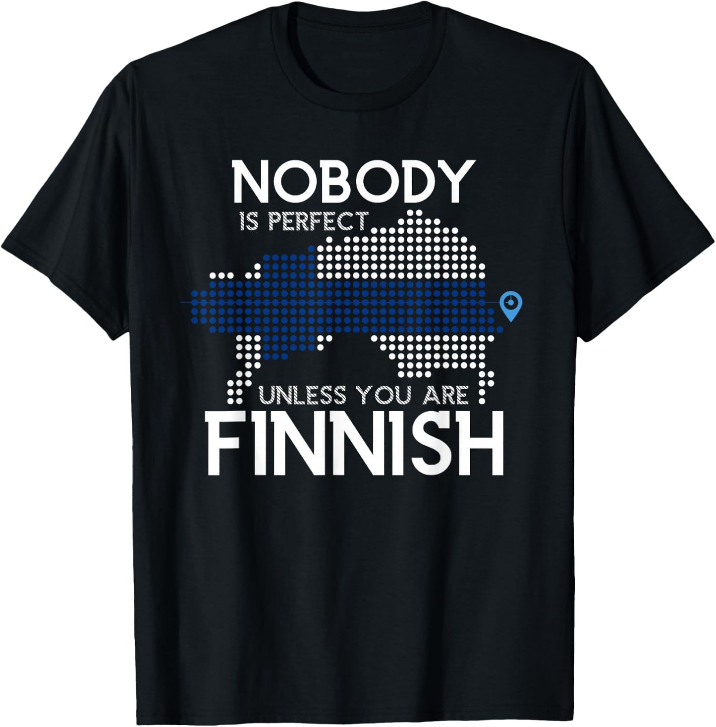Funny Finnish Scandinavian Culture Gift Finland T-Shirt - T-Shirt | Black