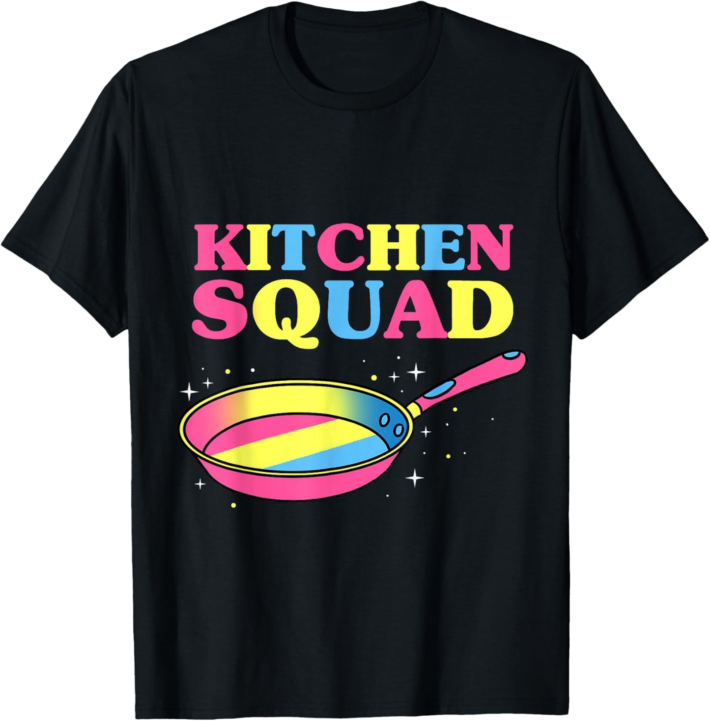 Kitchen Squad Pan Pride T-Shirt - T-Shirt | Black