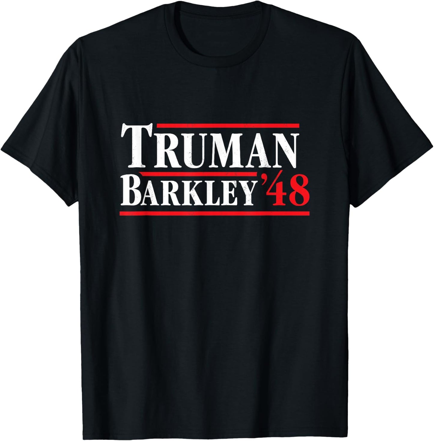 President Harry Truman 1948 - Retro 4th of July T-Shirt - T-Shirt | Black