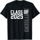 Senior 2025 Class Grad Proud Boyfriend Class of 2025 T-Shirt - T-Shirt | Black