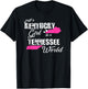Funny Kentucky Shirts Just a Kentucky girl in a Tennessee T-Shirt - T-Shirt | Black