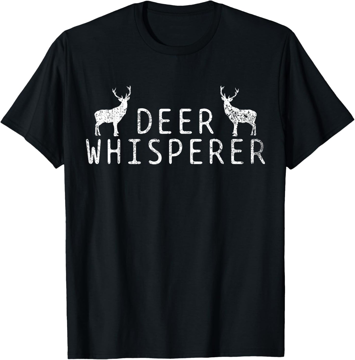 Deer Whisperer T-Shirt - T-Shirt | Black