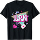 Retro vintage LPN Licensed Practical Nurse men women T-Shirt - T-Shirt | Black