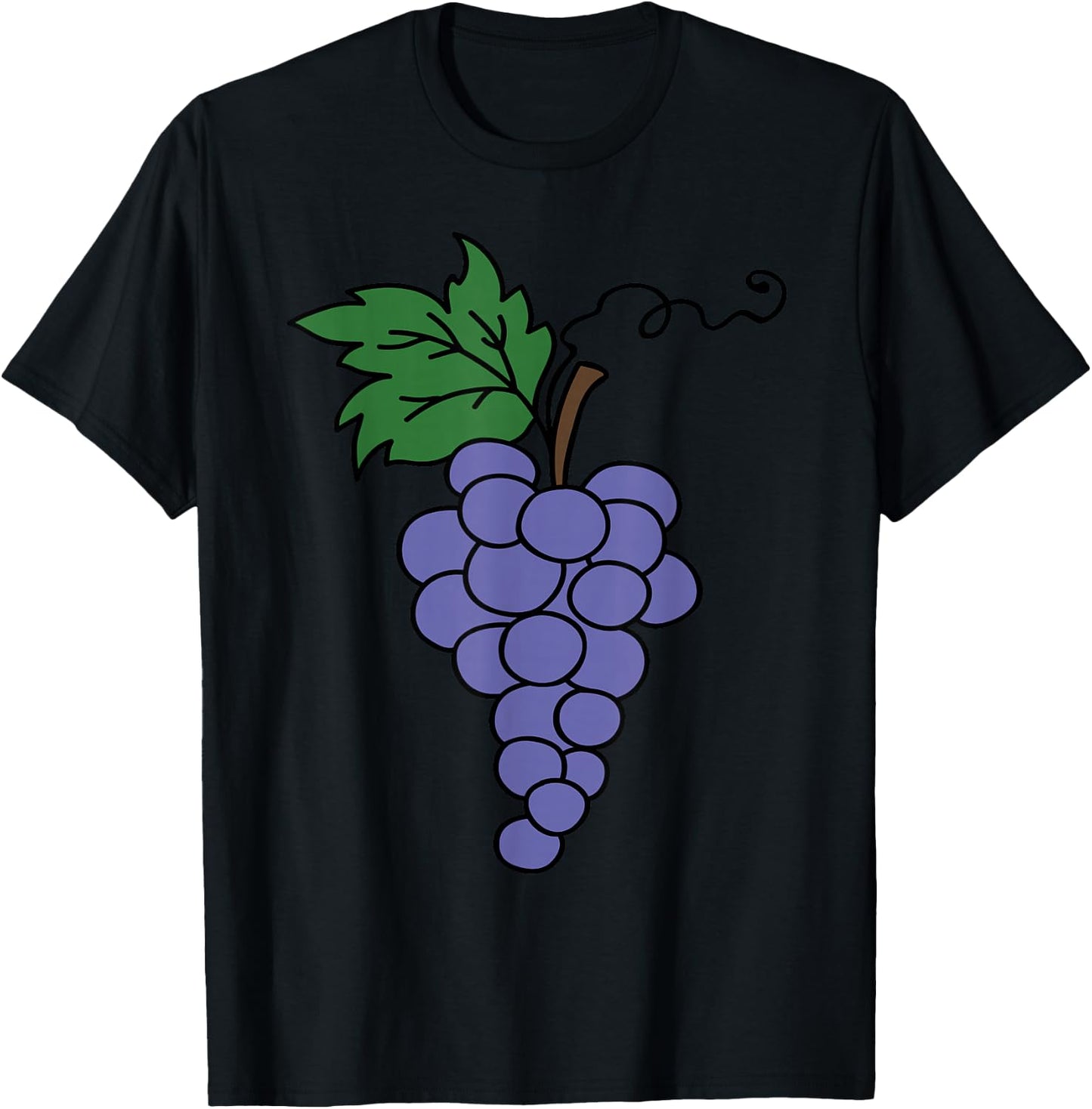 Funny Grape Matching Group Halloween Costume T-Shirt - T-Shirt | Black