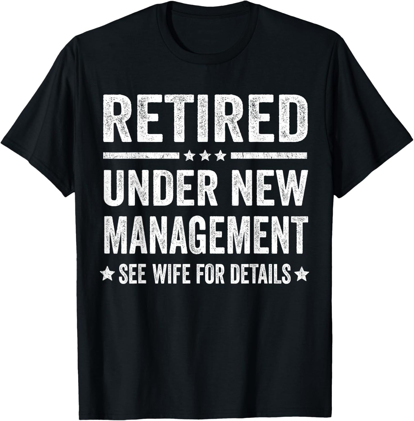Funny Retirement Party Dad Humor Retired Husband Gift T-Shirt - T-Shirt | Black
