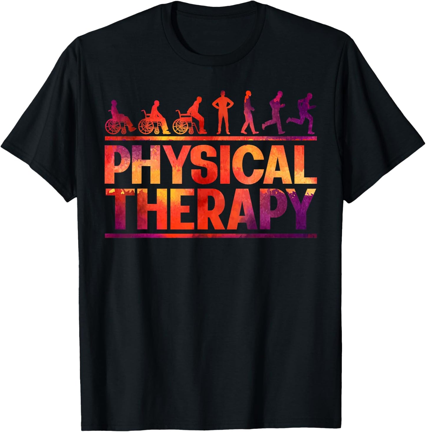 Physical Therapy Gait Analyzing Physiotherapy PT Rehab Gift T-Shirt - T-Shirt | Black