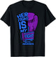 Her Fight My Fight Mixed Connective Tissue Disease MCTD Gift T-Shirt - T-Shirt | Black