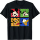 Disney Mickey And Friends Group Shot Box Up T-Shirt - T-Shirt | Black
