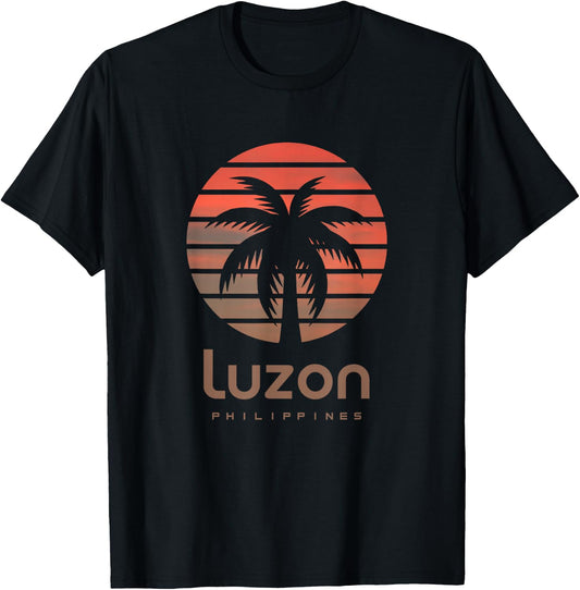 Luzon Philippines Travel Vacation Souvenir T-Shirt - T-Shirt | Black