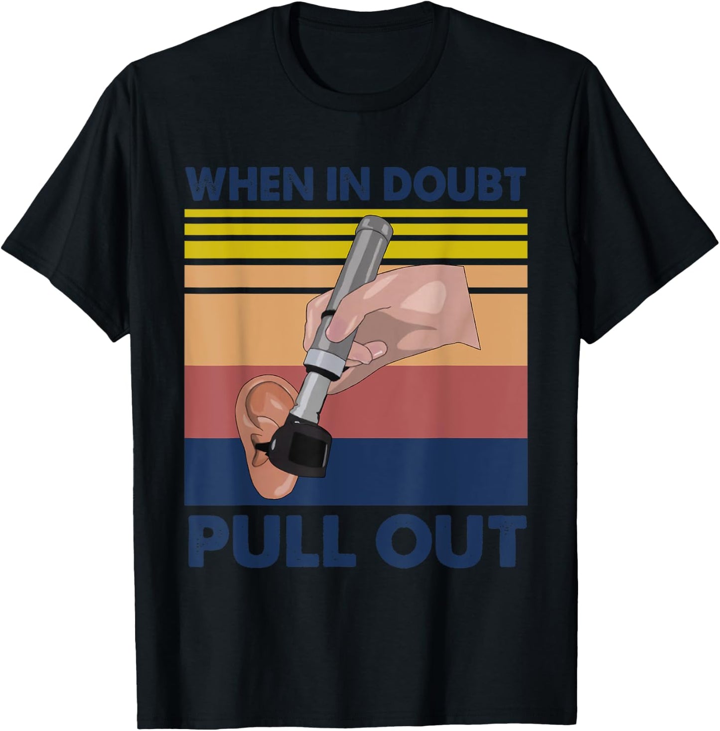 Audiologist Ear Doctors Audiology ENT ORL Gift Apparel T-Shirt - T-Shirt | Black