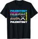 Phlebotomy Phlebologist Doctor Specialist Doctor Syringe Gift T-Shirt - T-Shirt | Black