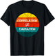 Correlation Does Not Equal Causation Retro T-Shirt - T-Shirt | Black