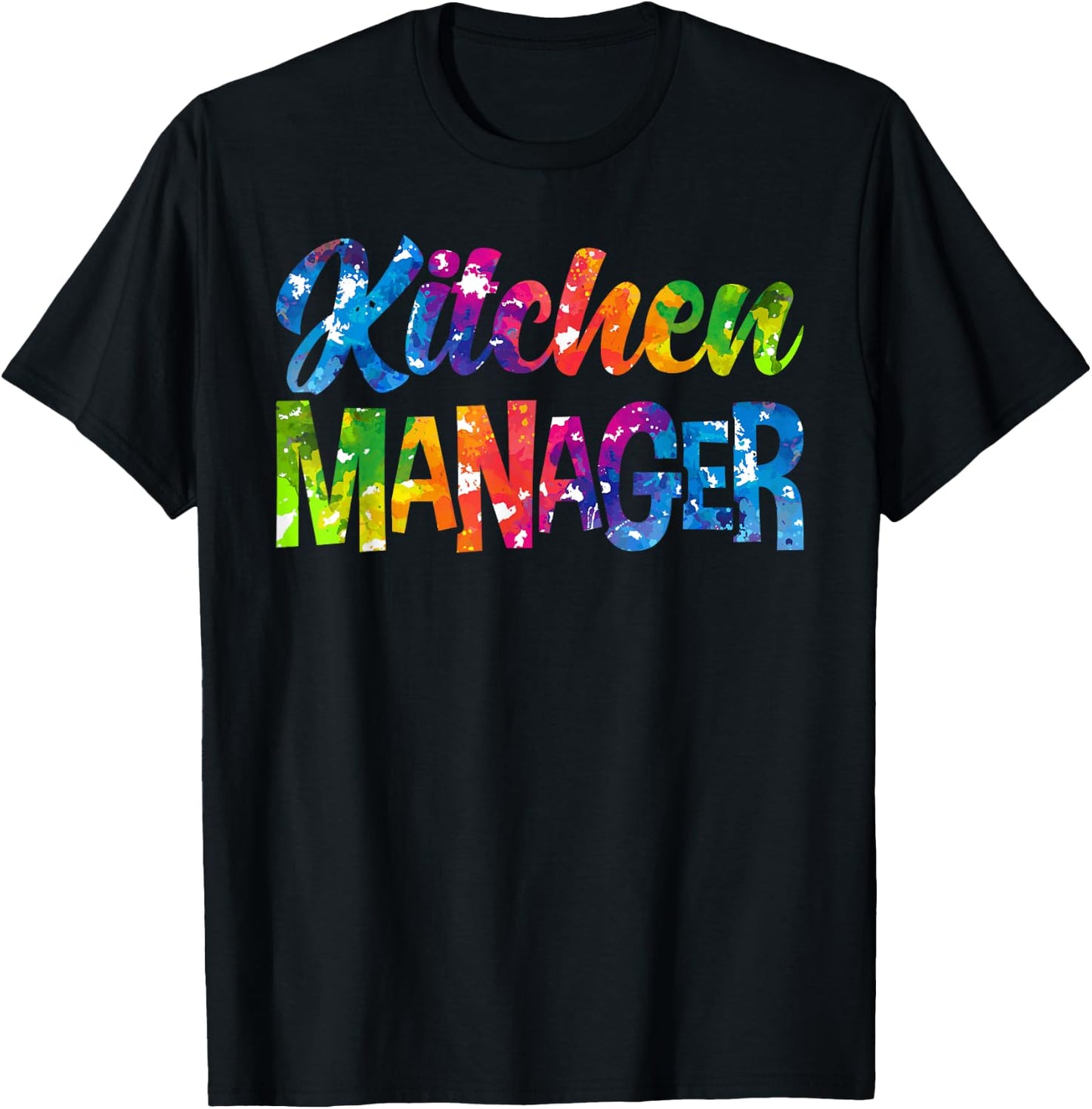 School Cafeteria Lunch Lady Kitchen Manager T-Shirt - T-Shirt | Black