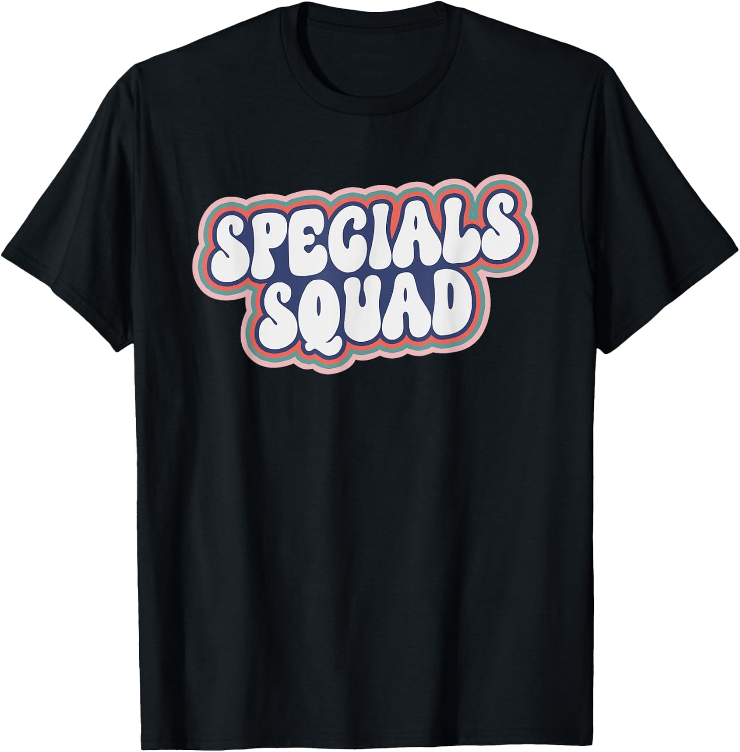 Specials Squad Team Art Music PE Tech Gym Teacher T-Shirt - T-Shirt | Black