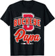 Buckeye Papa T-Shirt - T-Shirt | Black