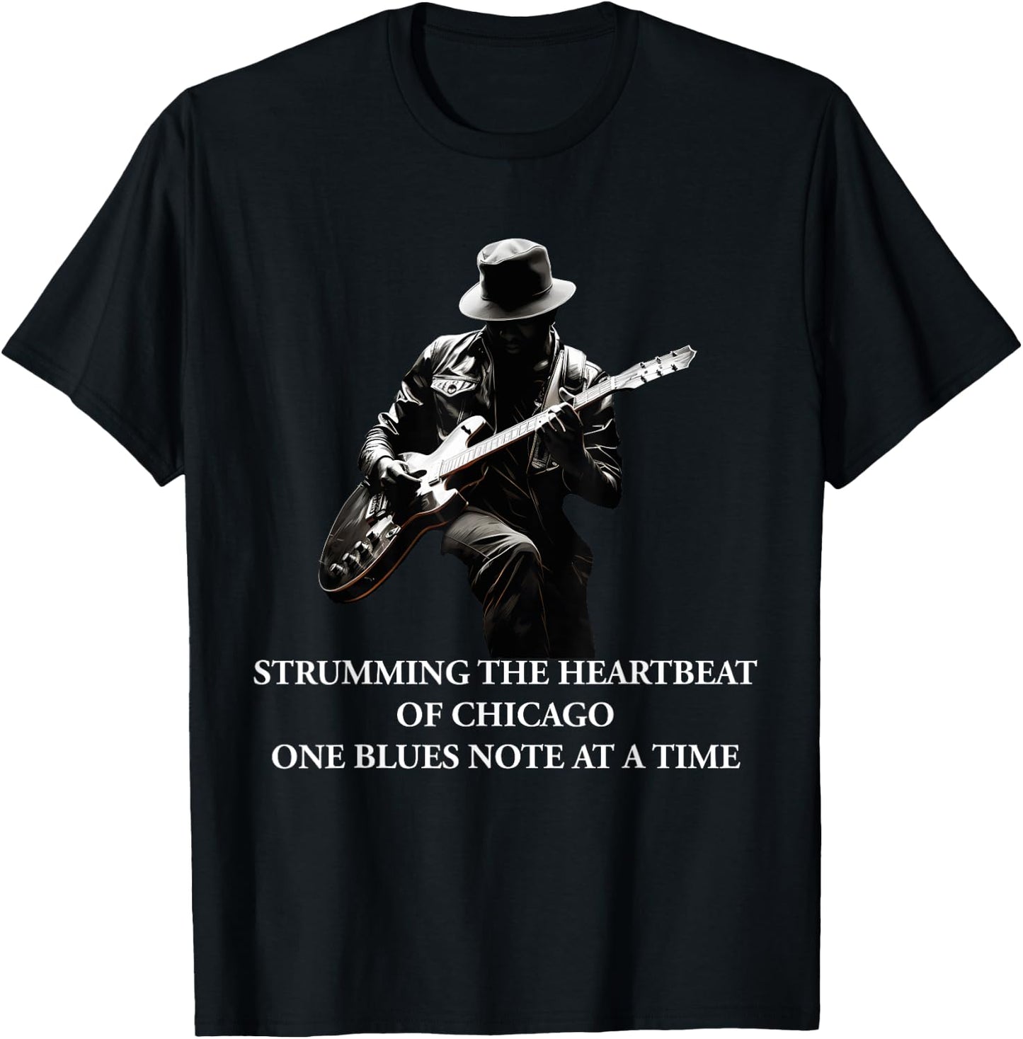 Blues Guitar Musicians Blues Music T-Shirt - T-Shirt | Black