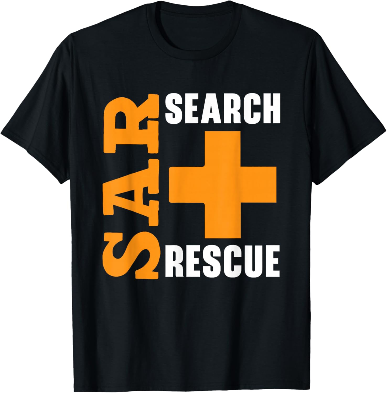 Search And Rescue Team SAR Emergency Response T-Shirt - T-Shirt | Black