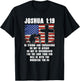 Be Strong And Courageous Do Not Be Afraid Prayer T-Shirt - T-Shirt | Black