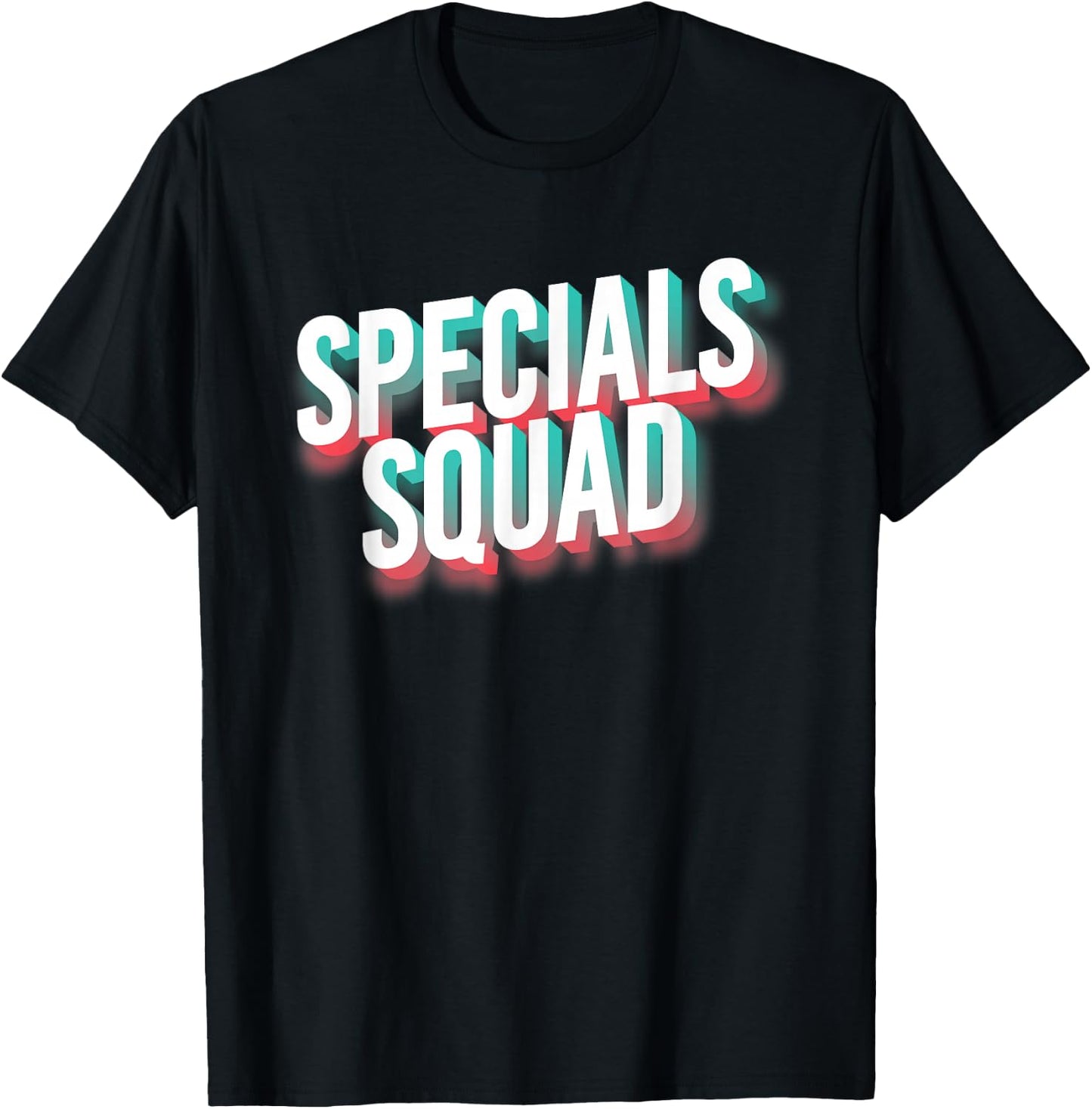 Specials Squad Team Art Music PE Tech Gym Teacher T-Shirt - T-Shirt | Black