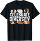 Funny Celebrate Diversity Cute Guinea Pig Gift Women T-Shirt - T-Shirt | Black