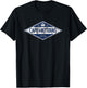 Vintage Cape Hatteras North Carolina Retro Badge Souvenir T-Shirt - T-Shirt | Black