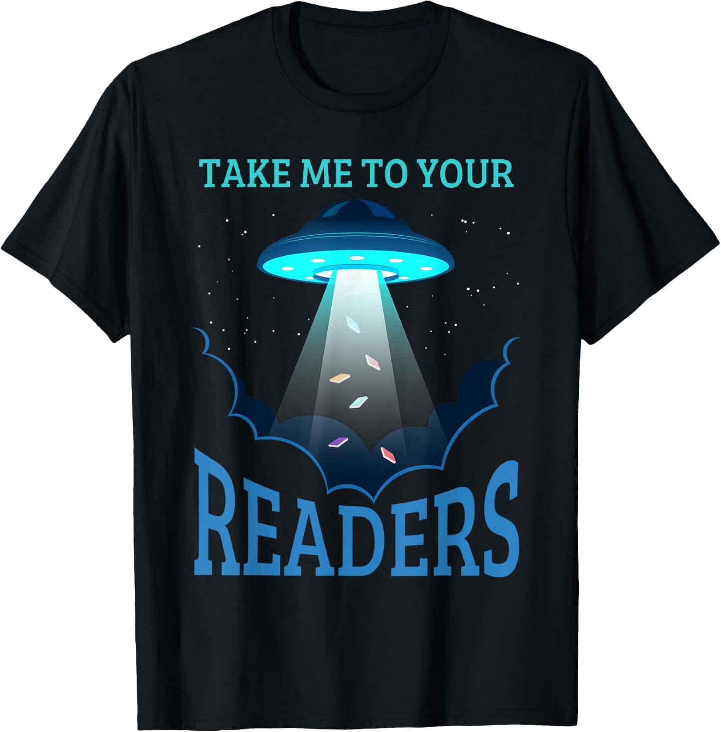 Take Me To Your Reader Book Nerd Reading Lover Funny T-Shirt - T-Shirt | Black