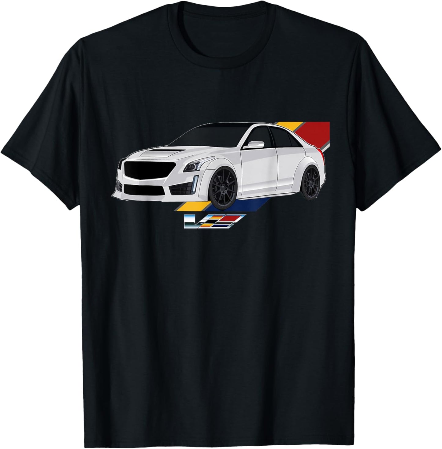 CTSV - -Adult, Black, Small, Short Sleeve, Cotton Blend, Polyester, Retro-Modern, Cars, Retro, Funny retro vintage quote saying for car lovers T-Shirt - T-Shirt | Black