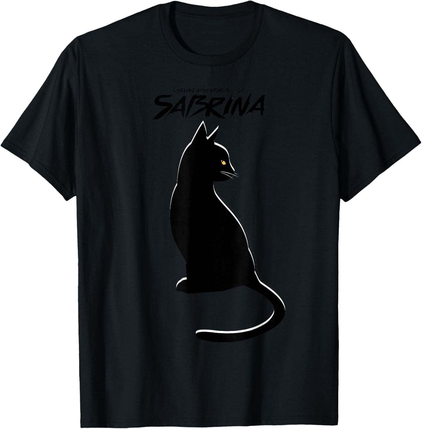 The Chilling Adventures Of Sabrina Salem Text Portrait T-Shirt - T-Shirt | Black