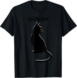 The Chilling Adventures Of Sabrina Salem Text Portrait T-Shirt - T-Shirt | Black