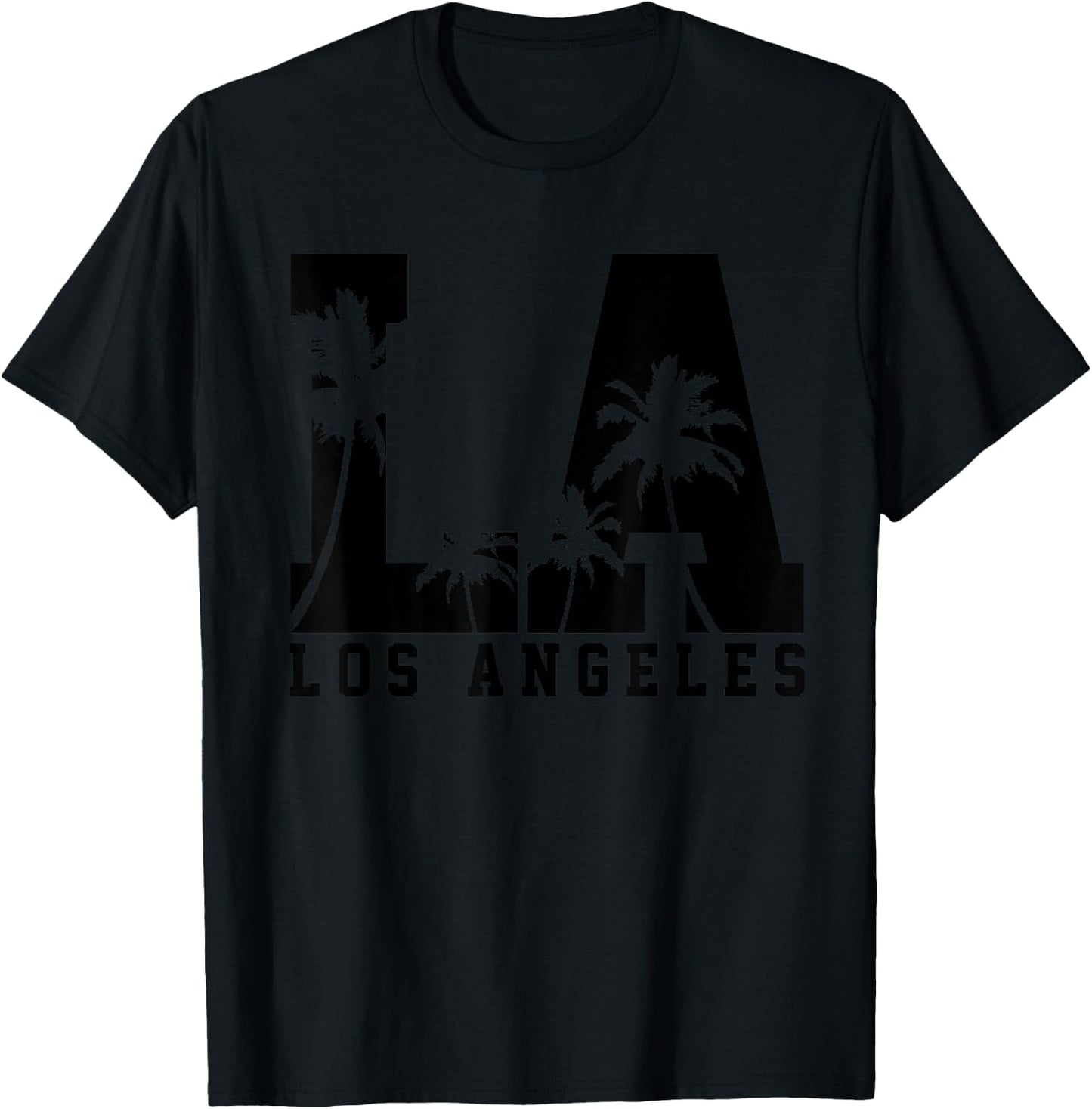Los Angeles LA California California USA America Souvenir T-Shirt - T-Shirt | Black