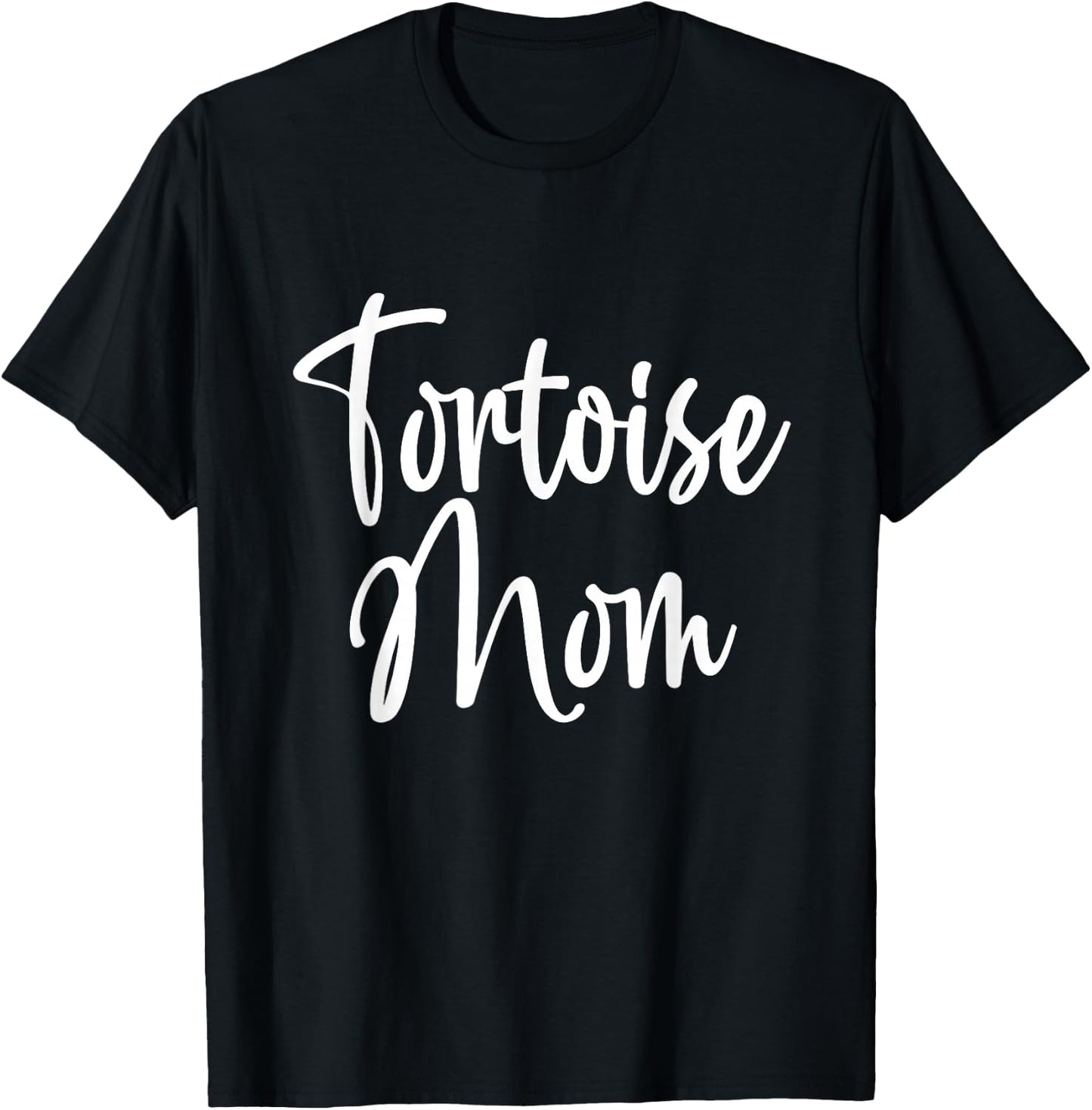 Vintage Tortoises African Spurred Tortoise Mom Turtle Gifts T-Shirt - T-Shirt | Black