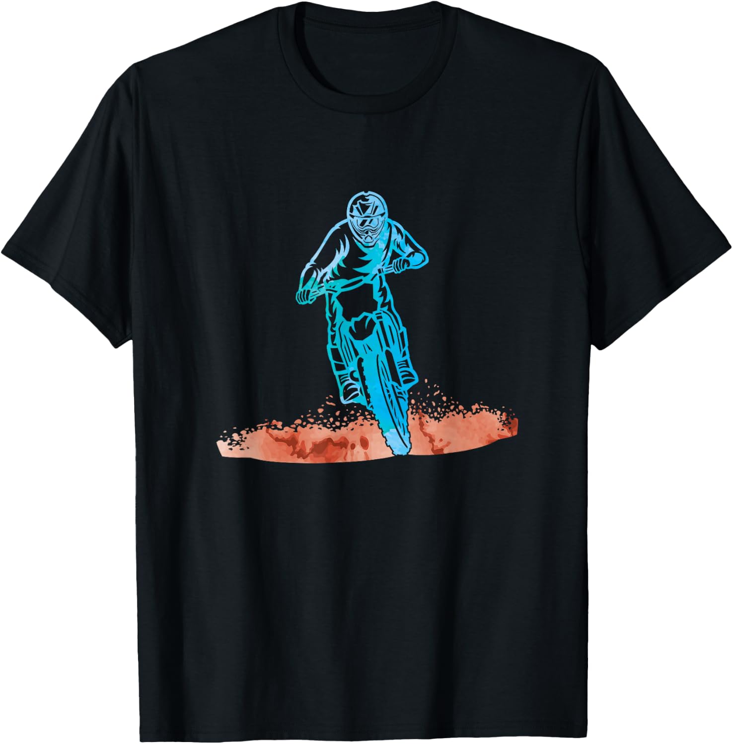 Dirt Bike Riding - MX Motocross Supercross T-Shirt - T-Shirt | Black