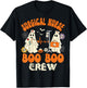 Surgical Boo Crew Surgery Nurse Halloween Ghost Costume T-Shirt - T-Shirt | Black