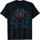 Looney Tunes Taz Neon Outline T-Shirt - T-Shirt | Black