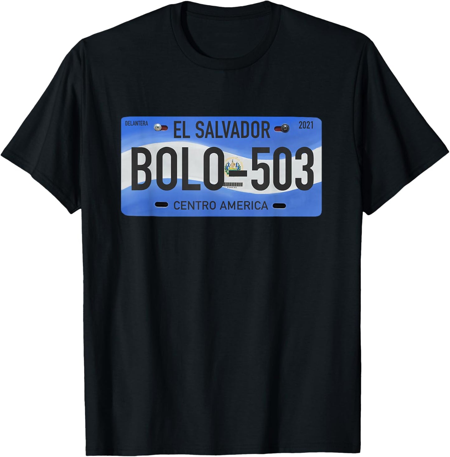 El Salvador Pupusas Typical Phrases T-Shirt - T-Shirt | Black