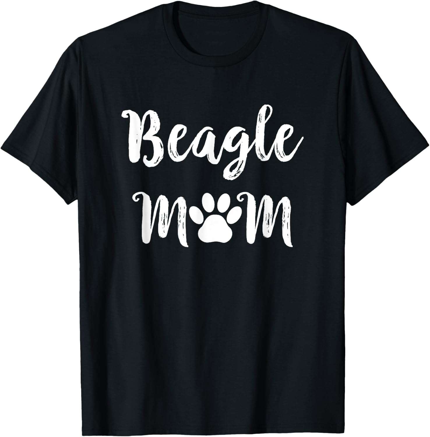 Beagle Mom Dog Beagle Women T-Shirt - T-Shirt | Black