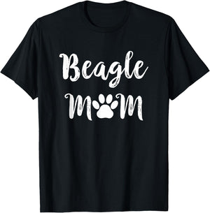 Beagle Mom Dog Beagle Women T-Shirt - T-Shirt | Black