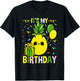 Its My Birthday Pineapple T-Shirt - T-Shirt | Black