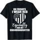 Red Friday For My Granddaughter Military Troop Deployed Wear T-Shirt - T-Shirt | Black