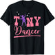 Tiny Dancer Cute Dance Kids Dancing Workout Practice Dancers T-Shirt - T-Shirt | Black